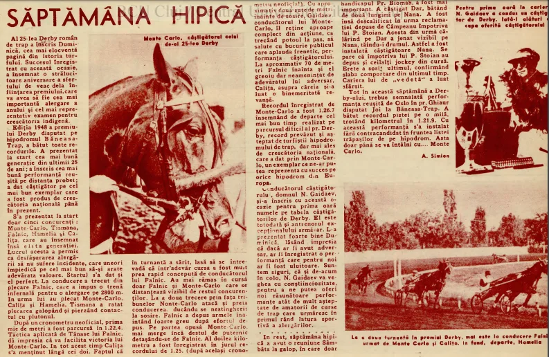 Monte Carlo_6 iunie 1948 Realitatea Ilustrata