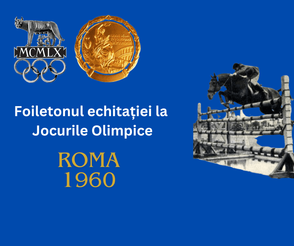 Foiletonul echitației la Jocurile Olimpice Roma 1960