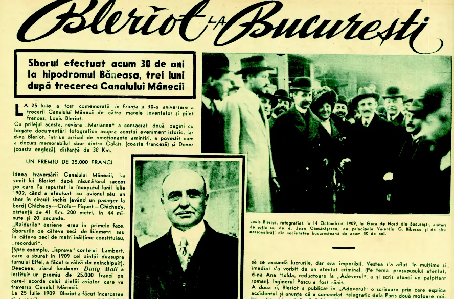 Bleriot la Bucuresti