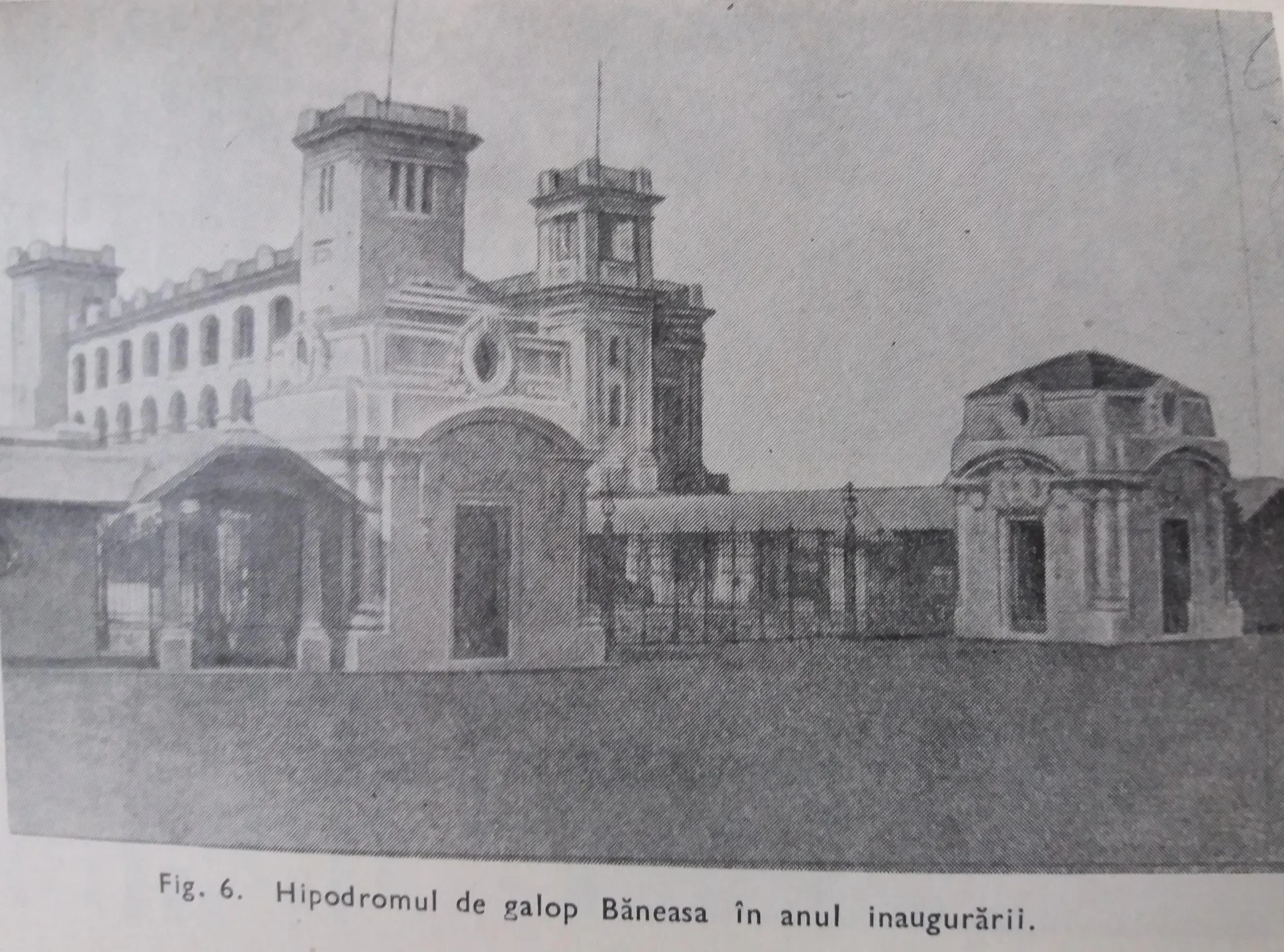 Hipodromul in anul inaugurarii
