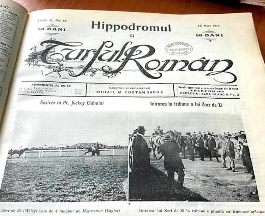 Zori de Zi - Câștigător Premiul Jockey Club 1913