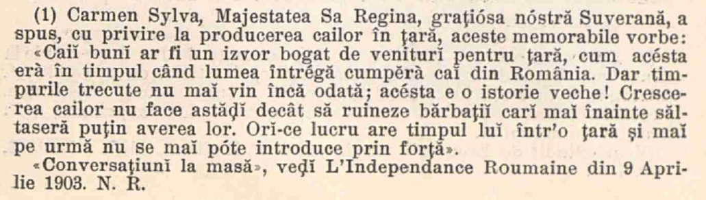 Cresterea cailor in Romania