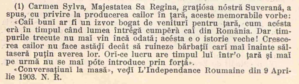 Cresterea cailor in Romania