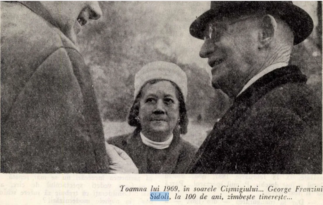 George Franzini Sidoli - Revista Teatrul - 1969