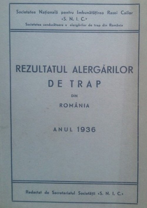 Trap rezultate SNIC 1936