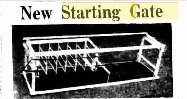 New Starting Gate - 1945