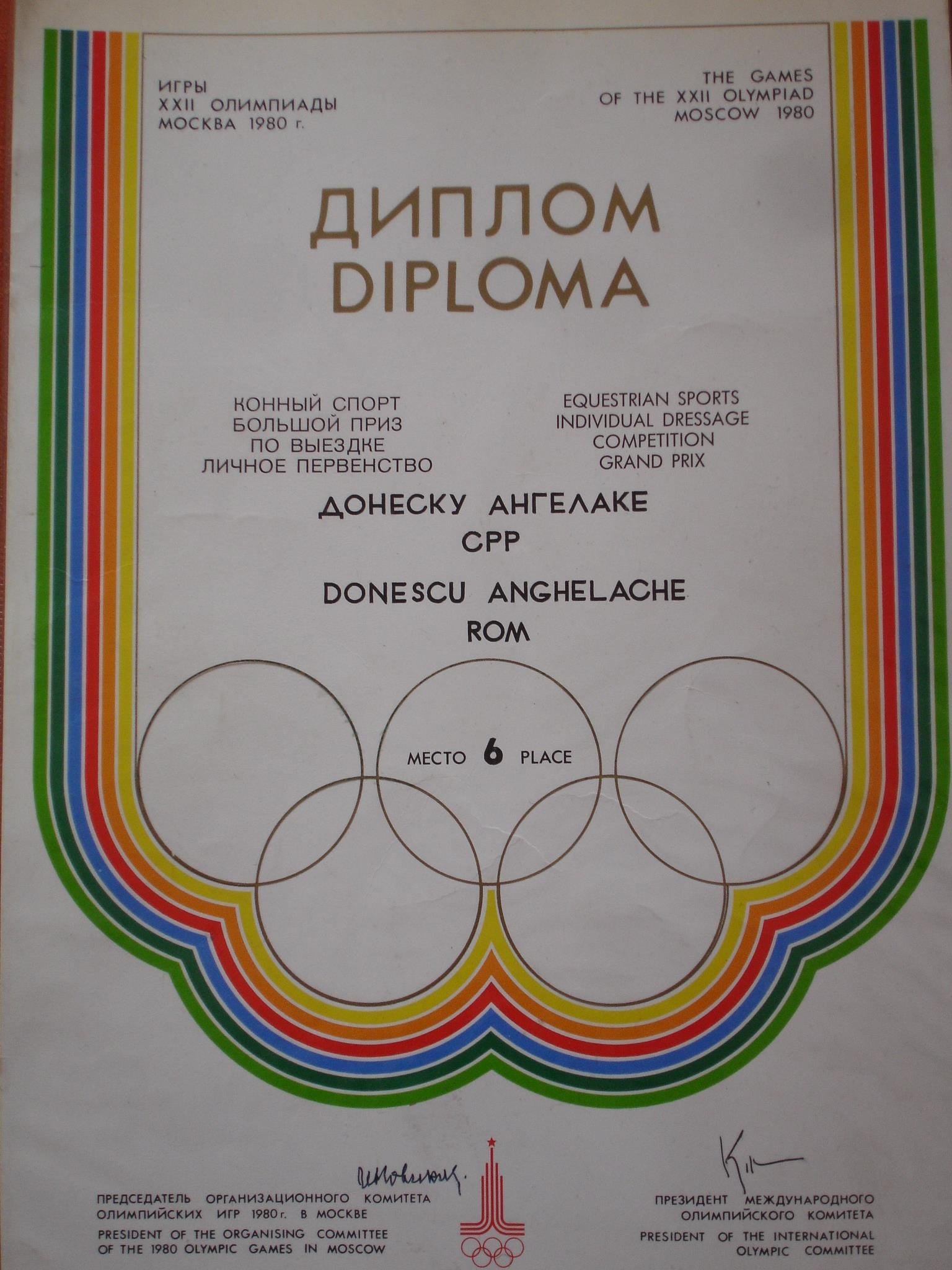 Donescu Anghelache - locul 6