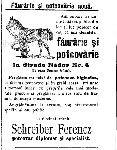Anunt Potcovarit