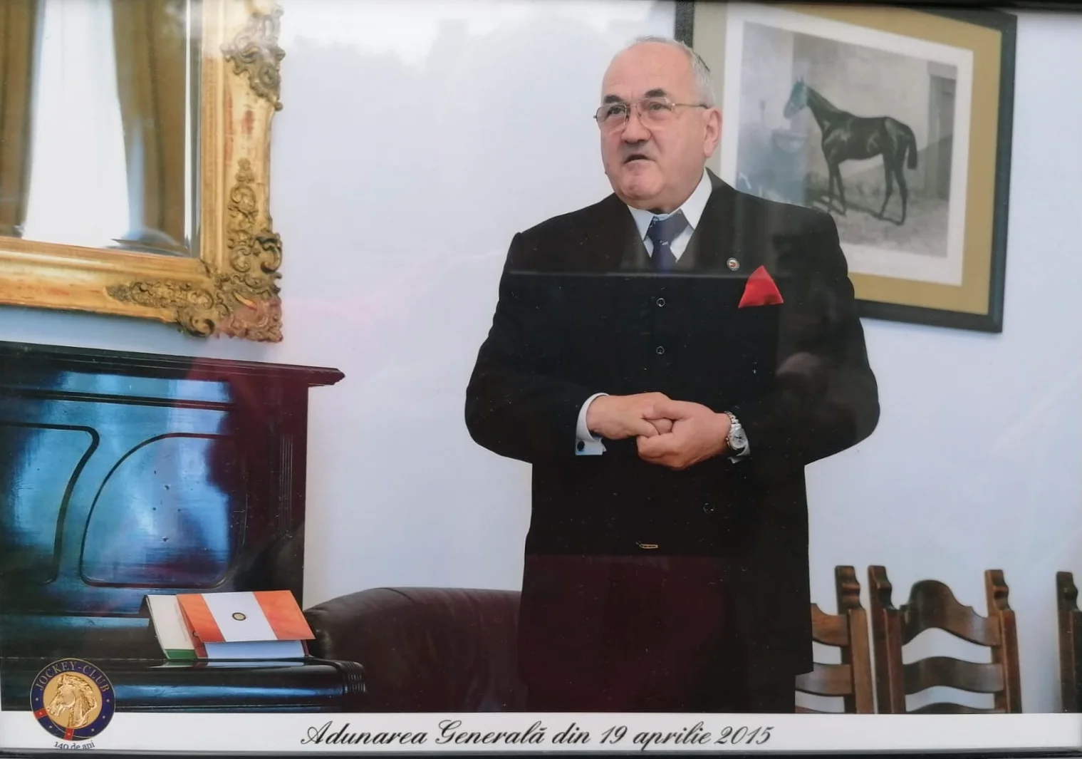Dr. Ilie Georgescu la Jockey Club Român