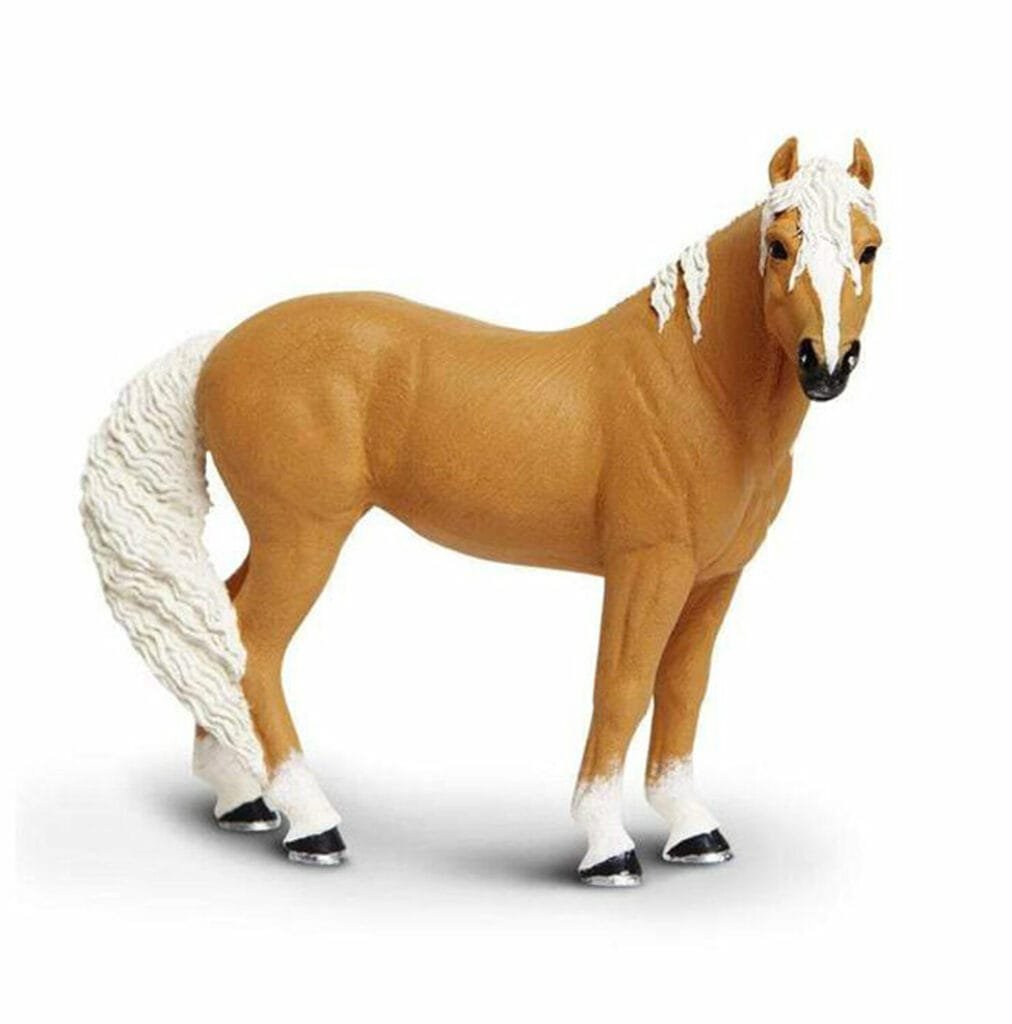 Figurină iapă Palomino