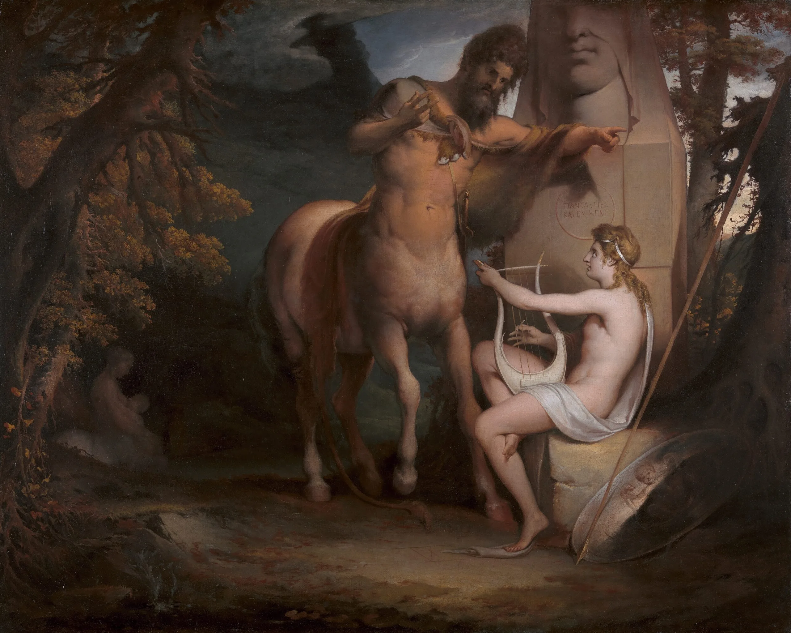 The Education of Achilles [1772, Royal Academy of Arts. Londra
