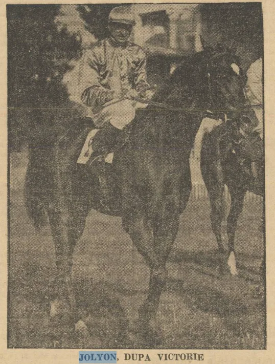Gazeta Sporturilor, mai 1934 Jolyon