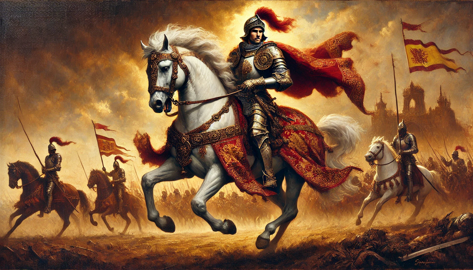 Babieca, calul lui EL CID. UN cal legendar