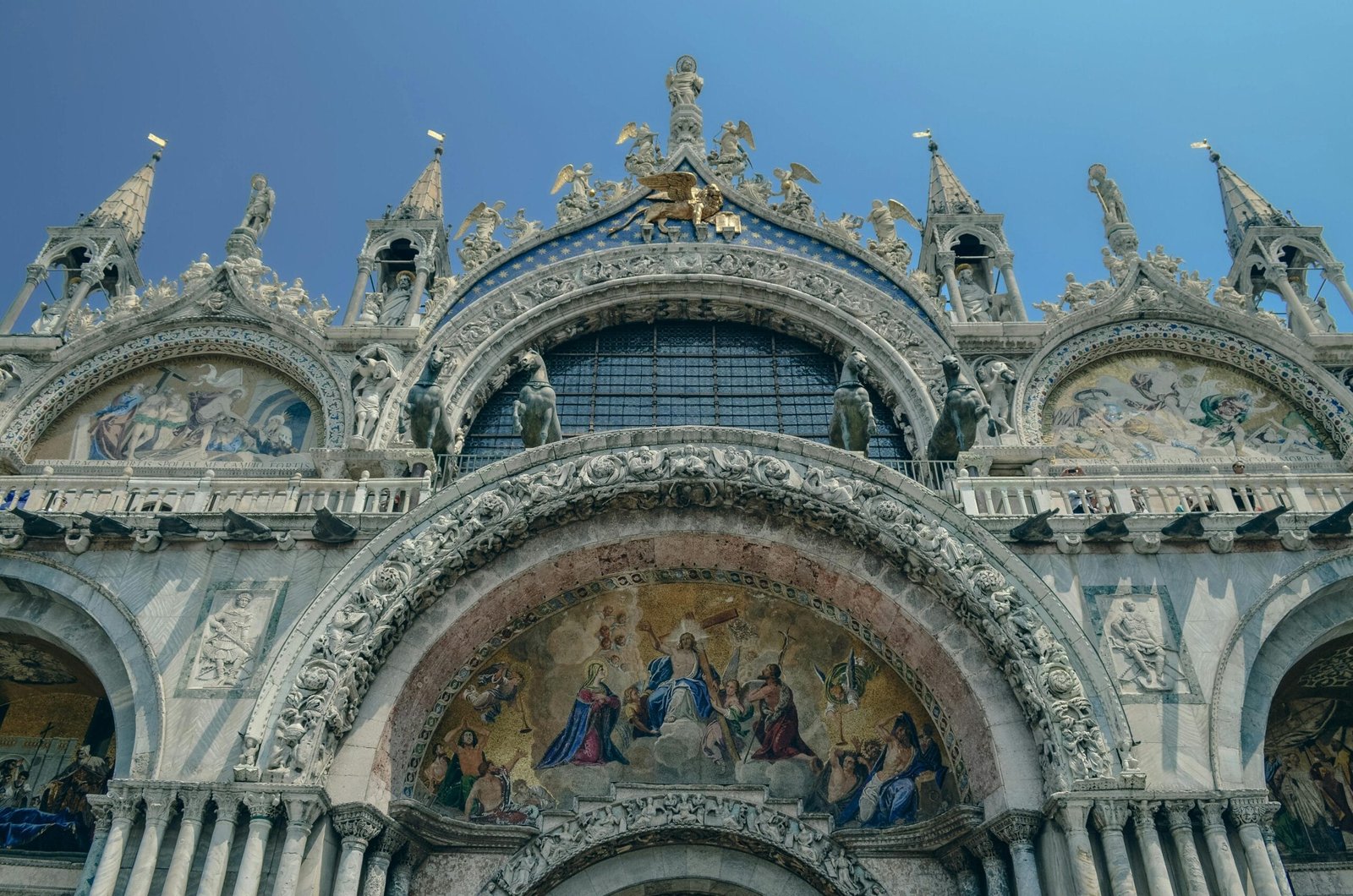 Caii de pe Basilica San Marco din Venetia