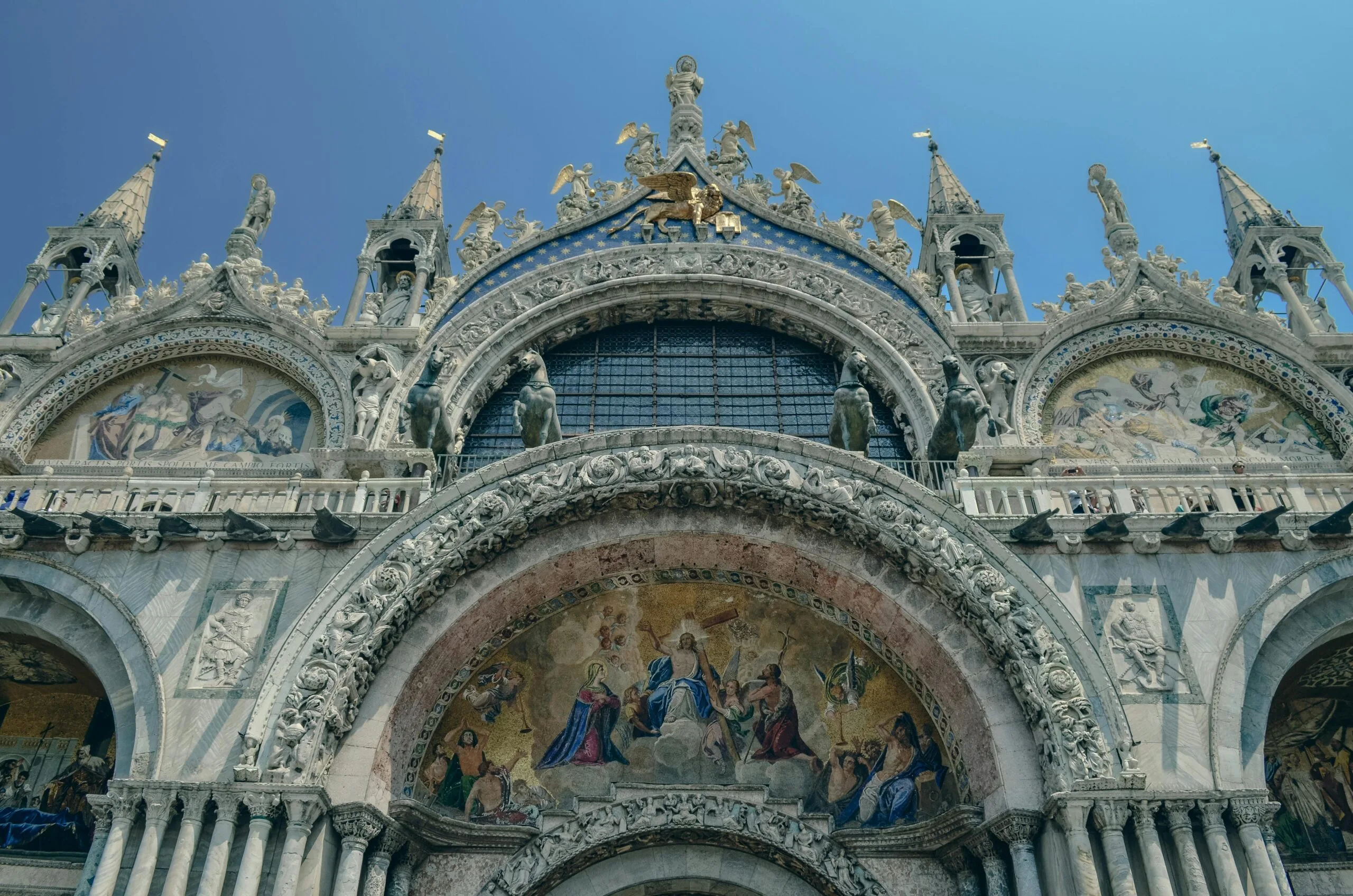 Caii de pe Basilica San Marco din Venetia