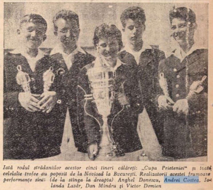 Andrei Costea juniori 1960