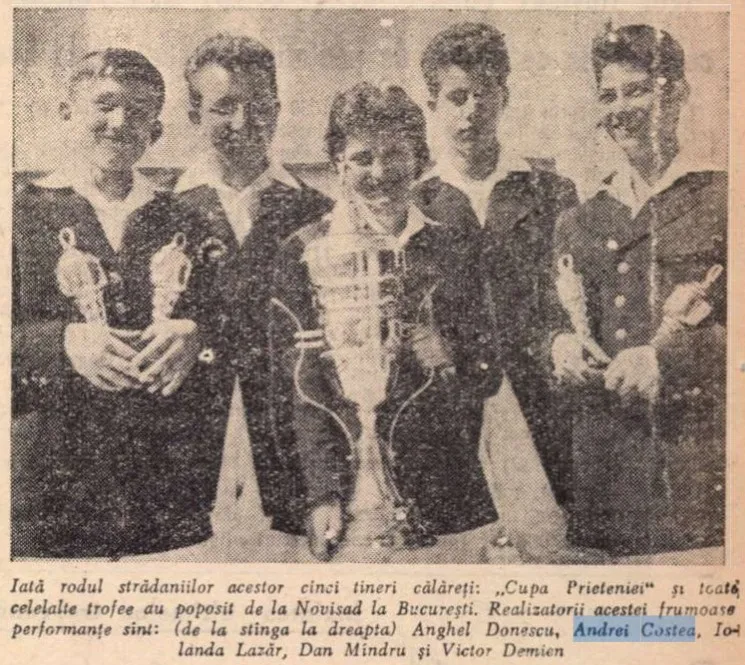 Andrei Costea juniori 1960