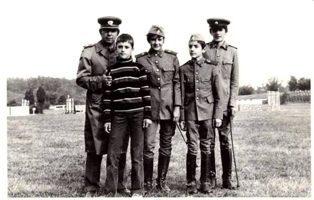 V. Tudor, Raducanu Titel, Arina Savu, Claudiu Gheorghe si Cornel Erhan.
