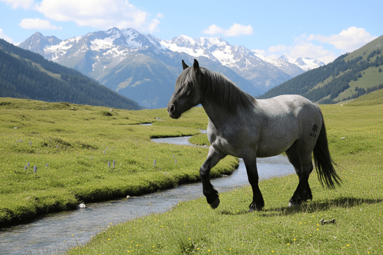 Rasa de cai - noriker-cai-tractiune-herghelie
