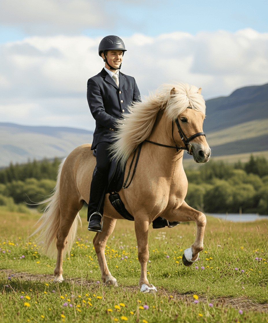 caii islandezi mersul TOLT